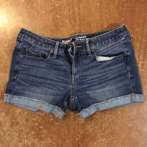 Mossimo denim mid rise midi short